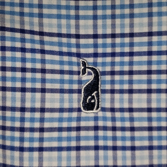 Vineyard Vines Preppy Country Club Golf Fall Plaid Cottage Whale Shirt - Men's - Picture 8 of 8